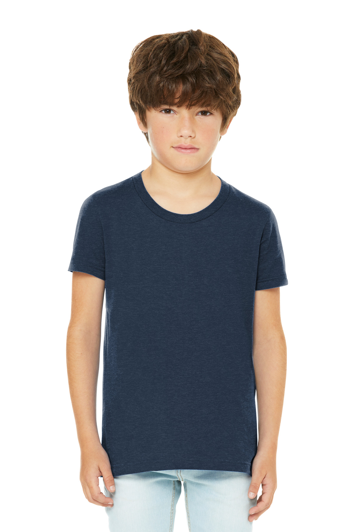 BELLA+CANVAS® Youth Heather CVC Tee 47