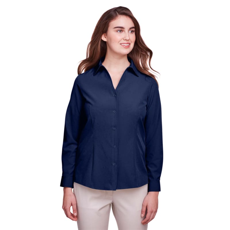 UltraClub Ladies' Bradley Performance Woven Shirt 17