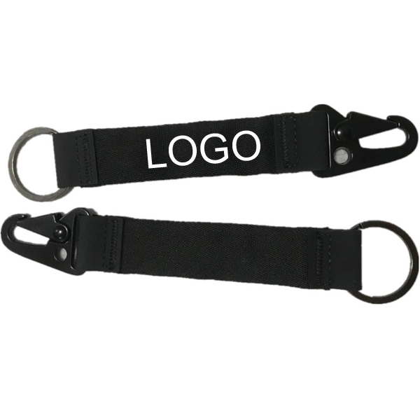 Tactical Gear Nylon Strap Belt Keychain 1