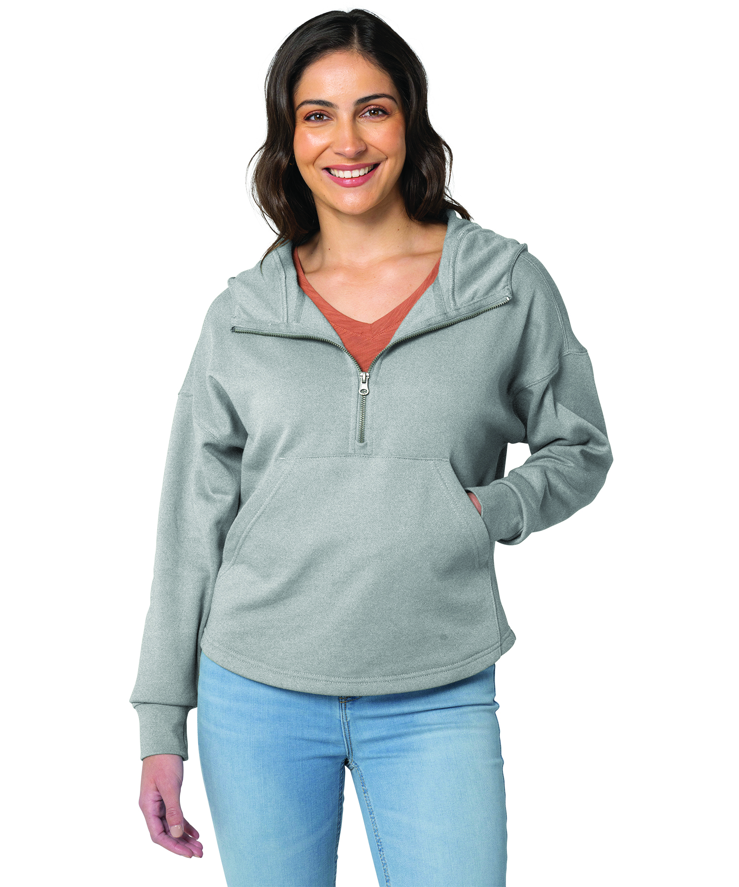 Women's Willow Scallop Hem Hoodie 97