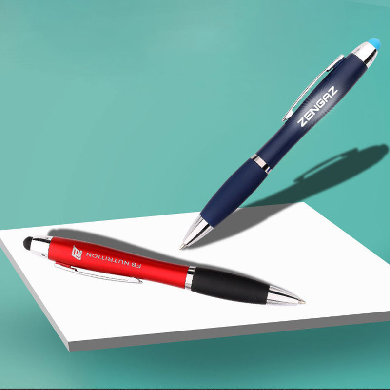 Stylus Ballpoint Pen for Touch Screens w/LED Light 4