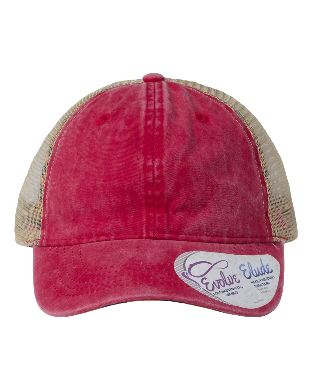 Women's Washed Mesh-Back Cap - TESS 86