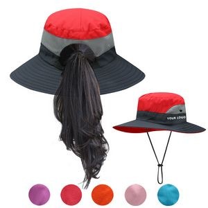 Wide Brim Sun Visor Hat 4