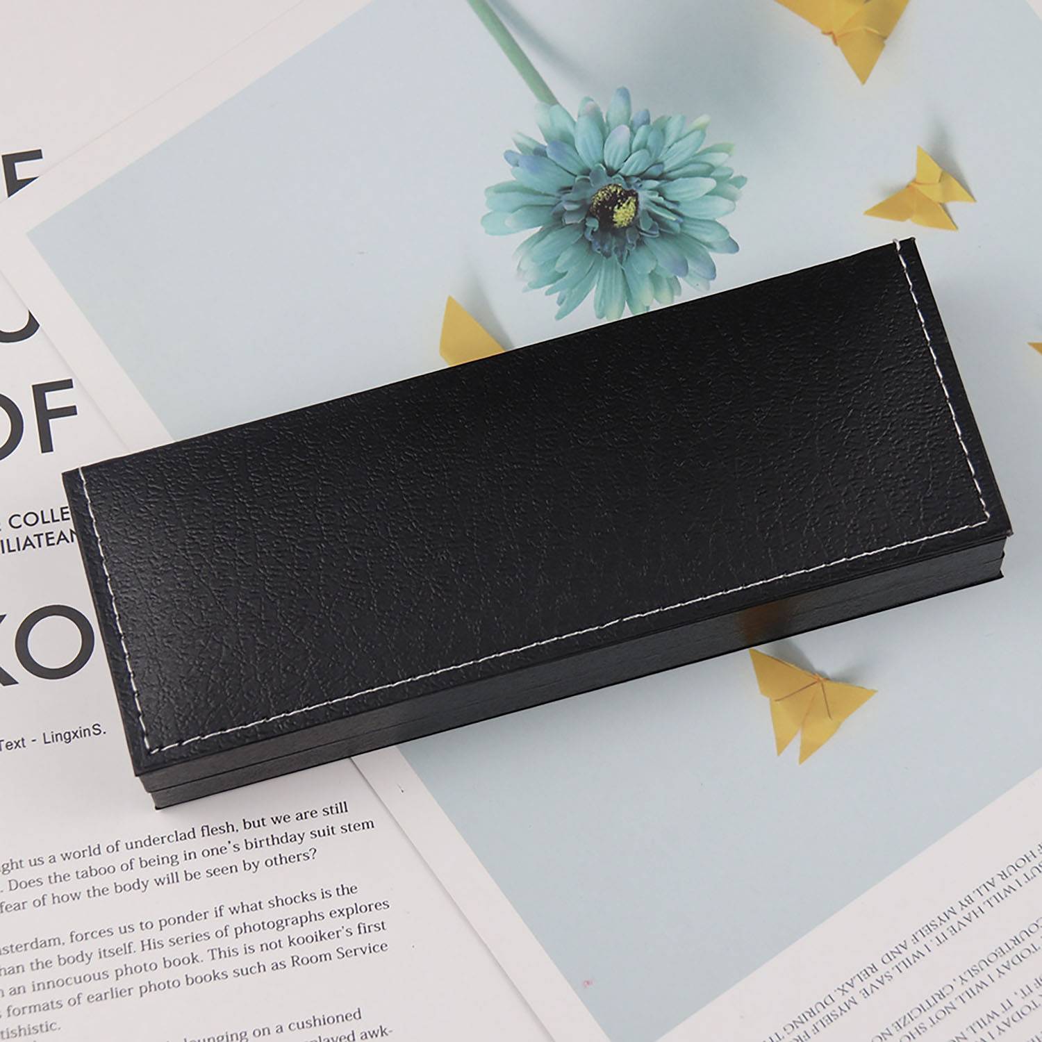 PU Paper Box & Pen Gift Set 2