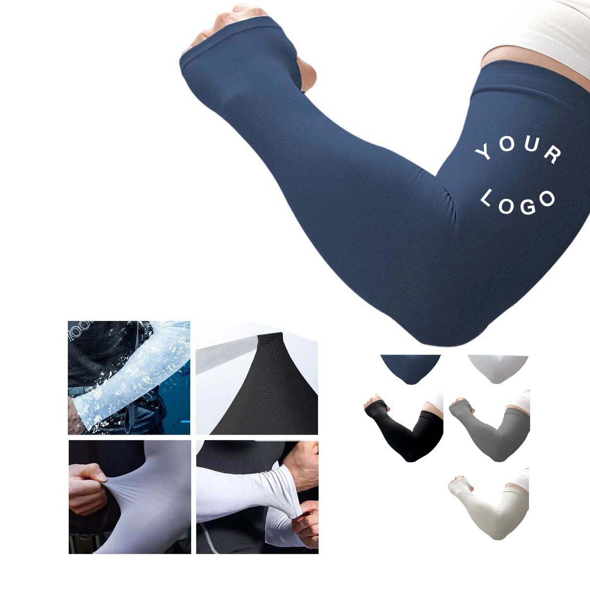 Cooling Arm Sleeves with UV Protection Nylon 2