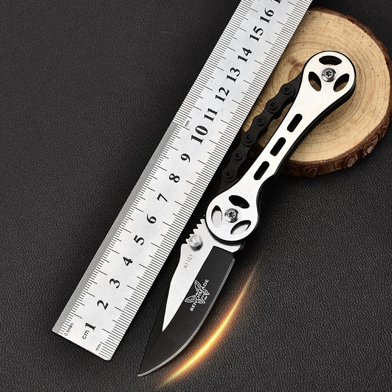 Stainless Steel Folding Pocket Knife 7
