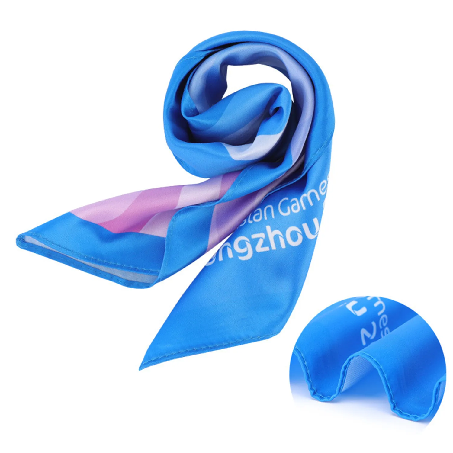 Silk Imitation Printed Square Bandana 4