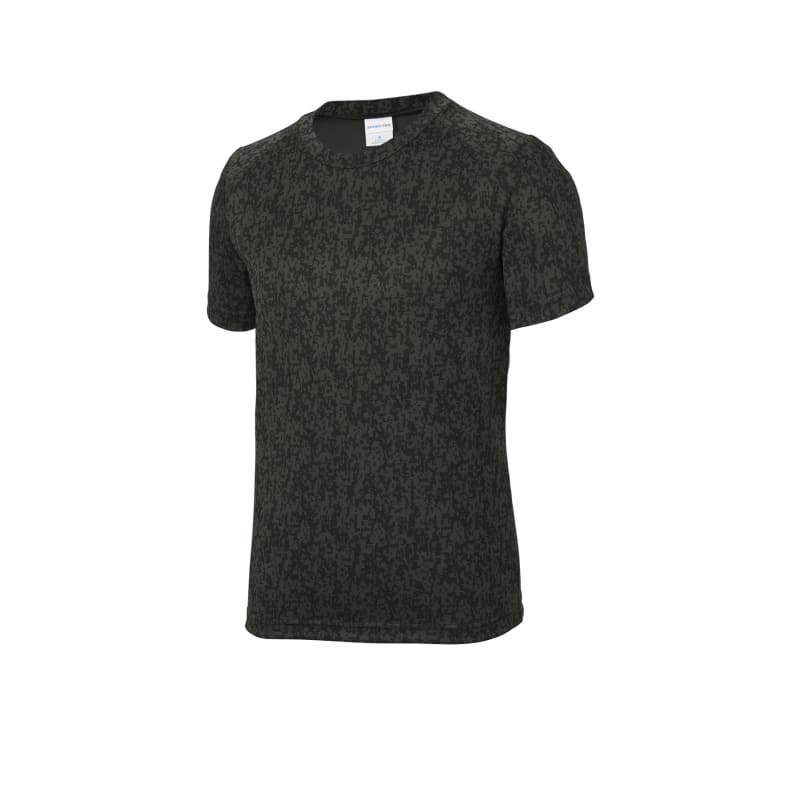 Sport-Tek Youth Digi Camo Tee. 28