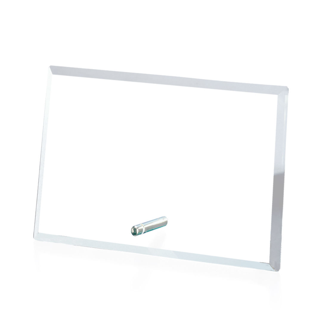 Windsor Rectangle Horizontal Award - Chrome 6