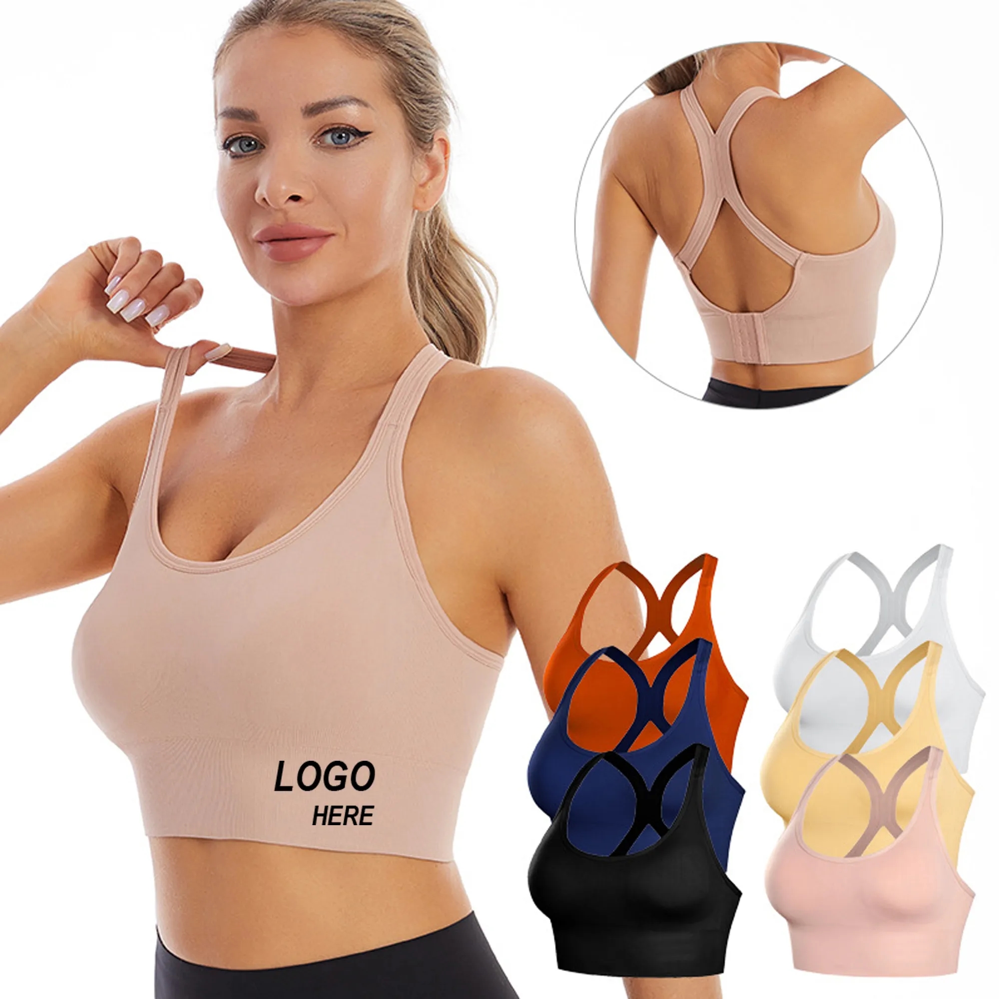 Cross Back Sports Bra 3