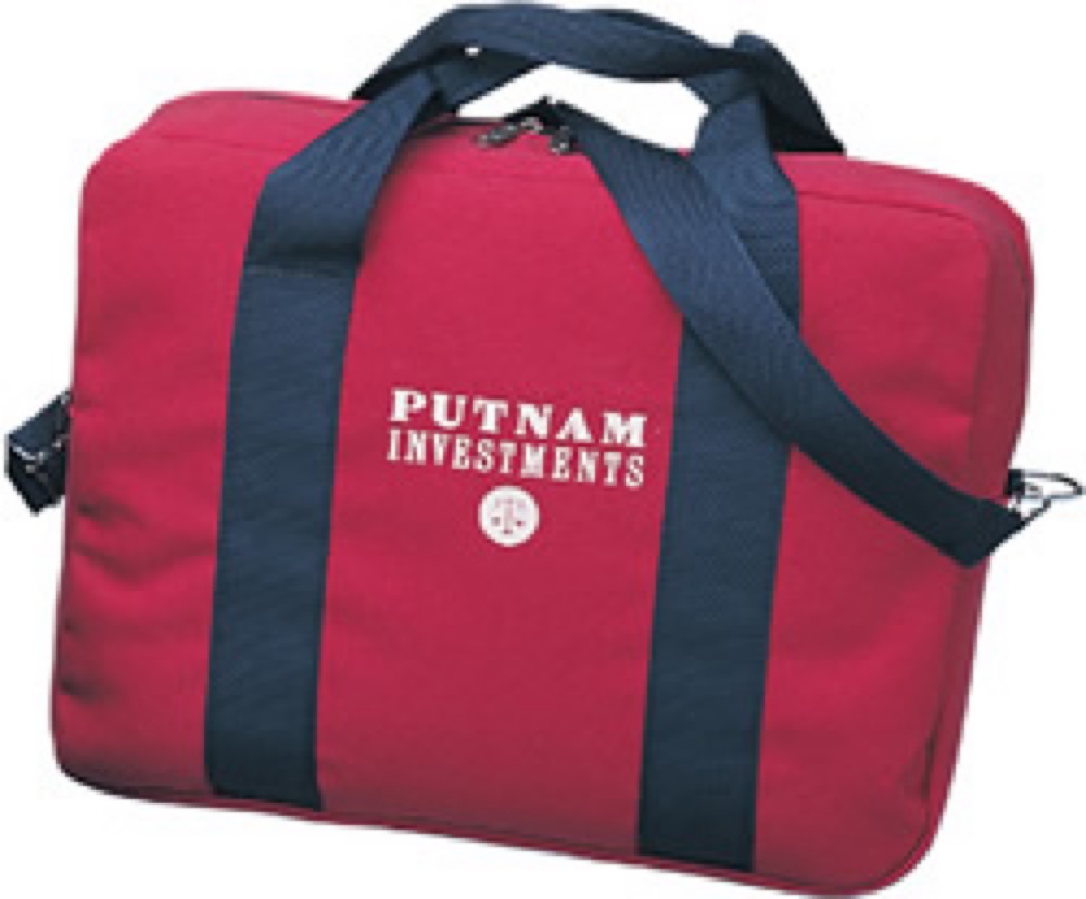 18 Oz. Color Canvas Standard Briefcase 2