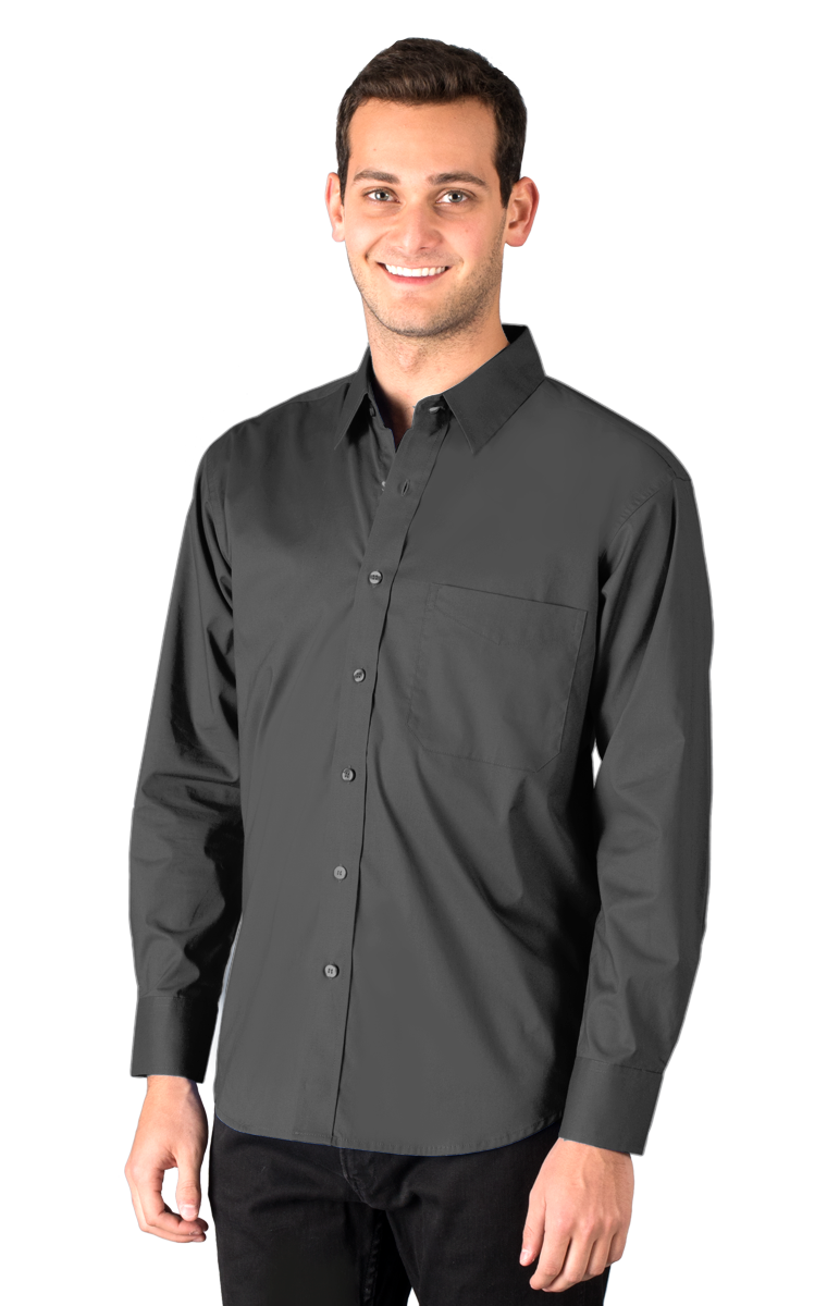 Men's L/S Superblend Untucked Shirt 16