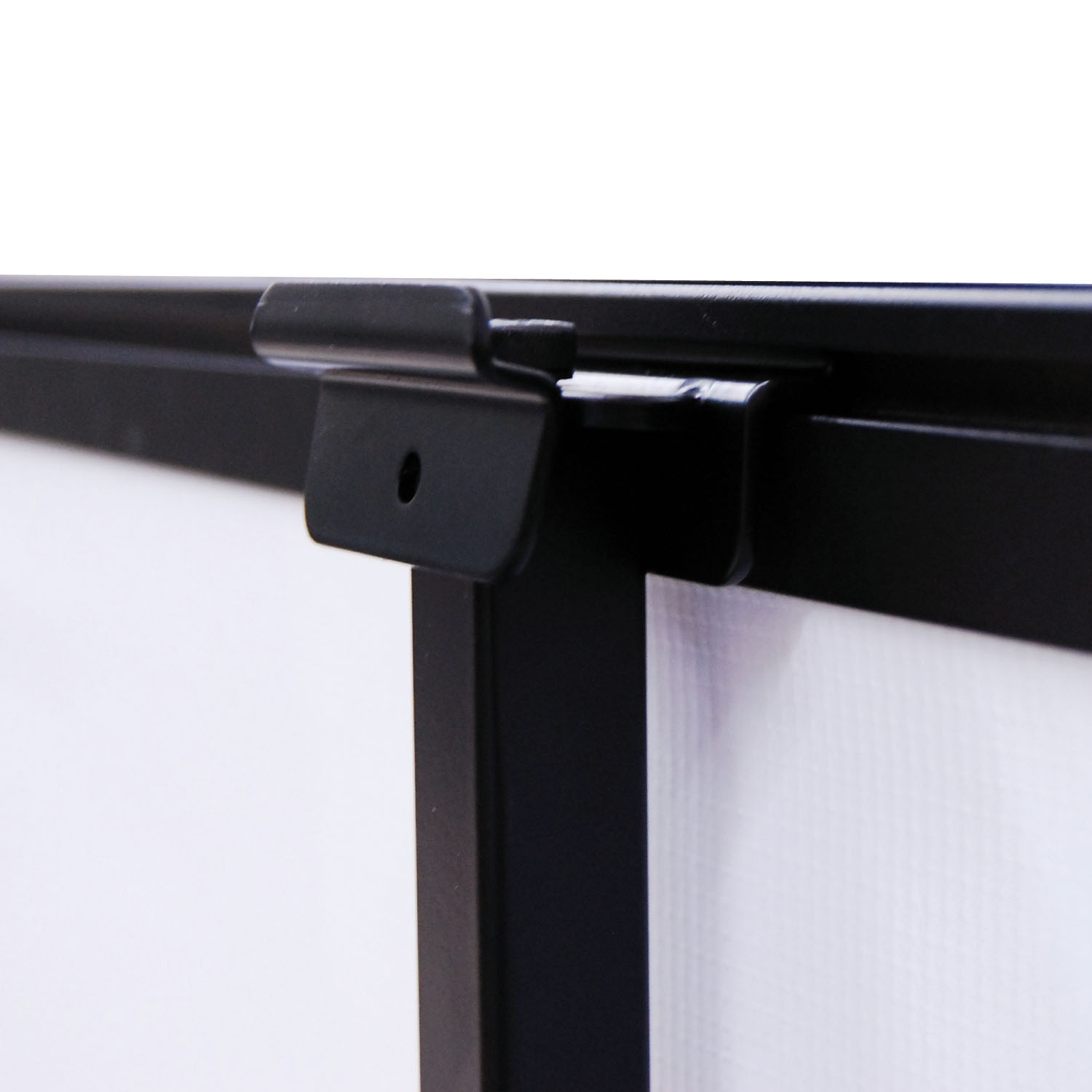 30" Everyday Snap Rail Banner Display Hardware 2