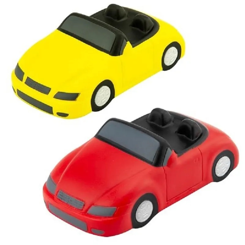 PU Cartoon Car Shape Stress Relief Ball 3