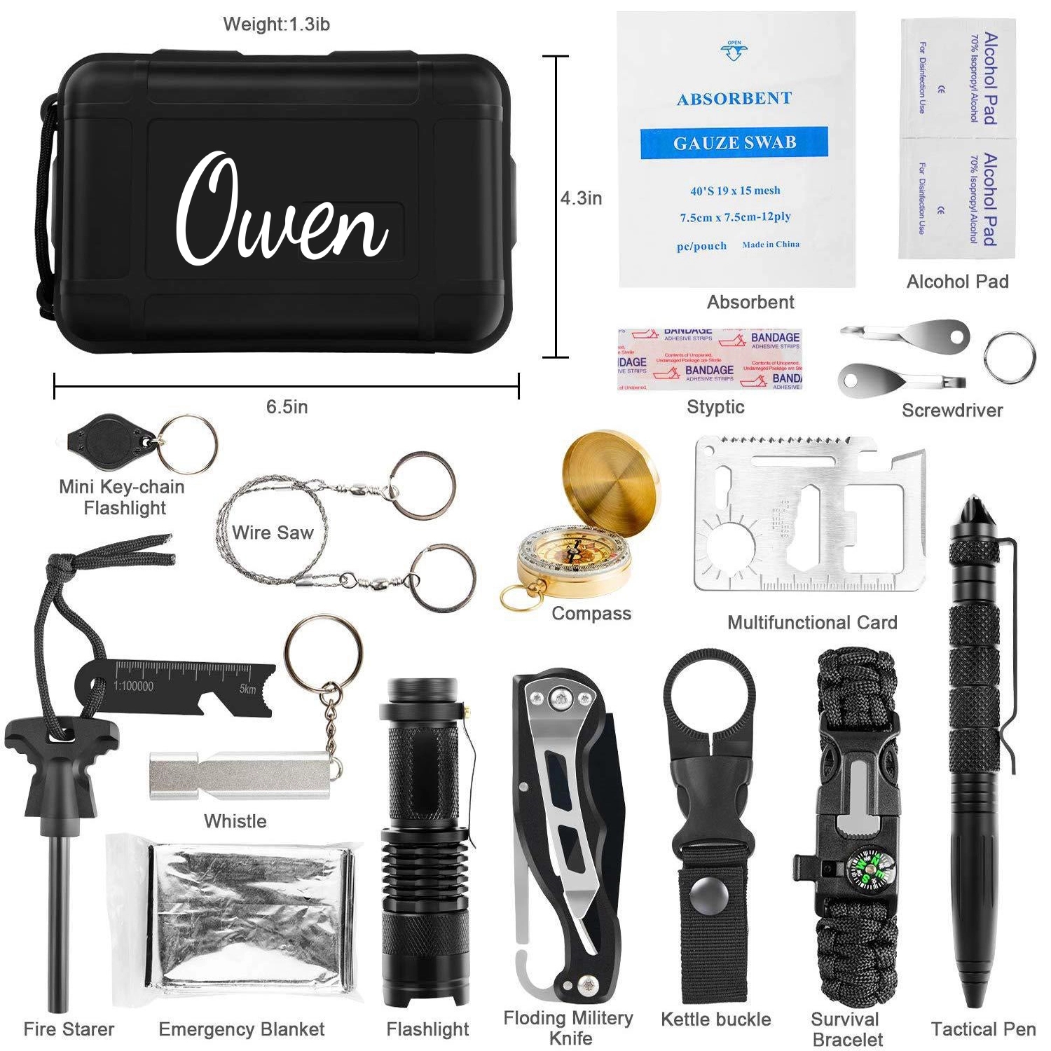19-In-1 Outdoor Survival Kit 3