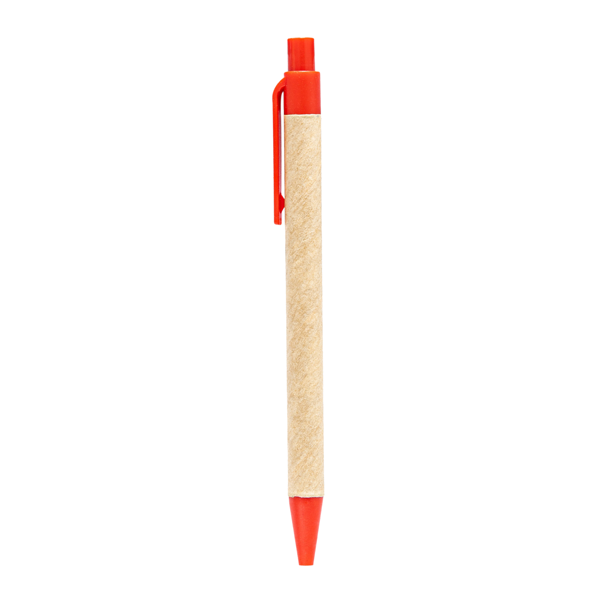 Retractable Eco-Friendly Paper Barrel Ballpoint Pen 2