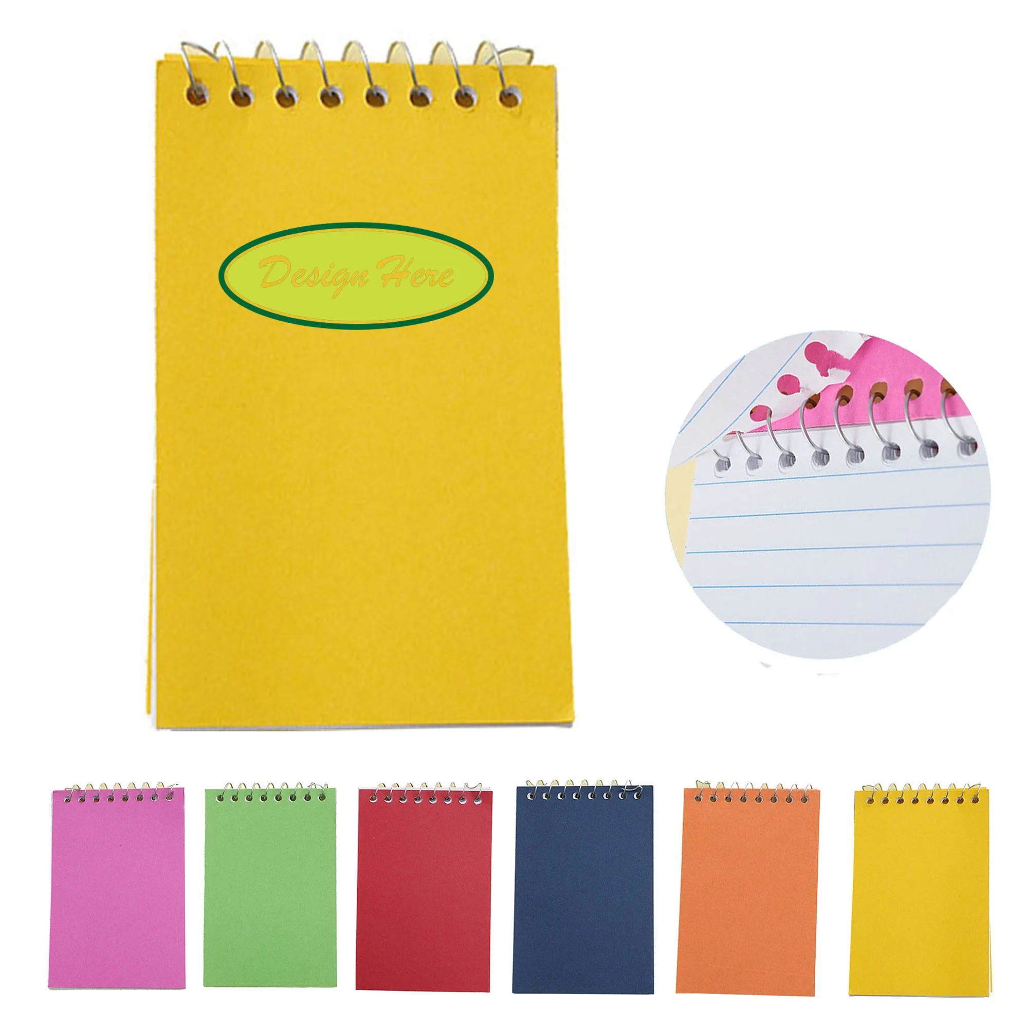 Bound Spiral Notebook 4