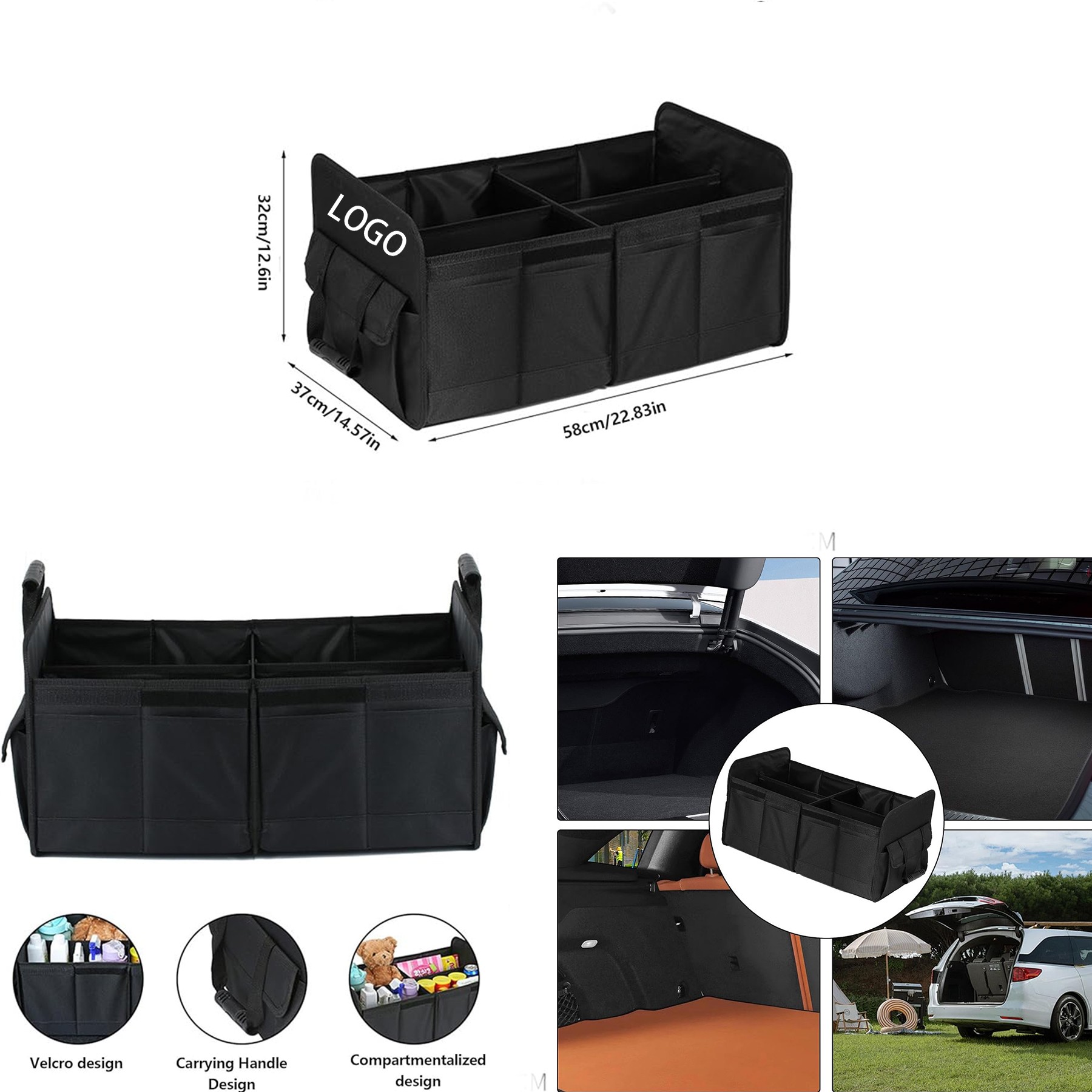 Car Trunk Storage Organizer Bag 2