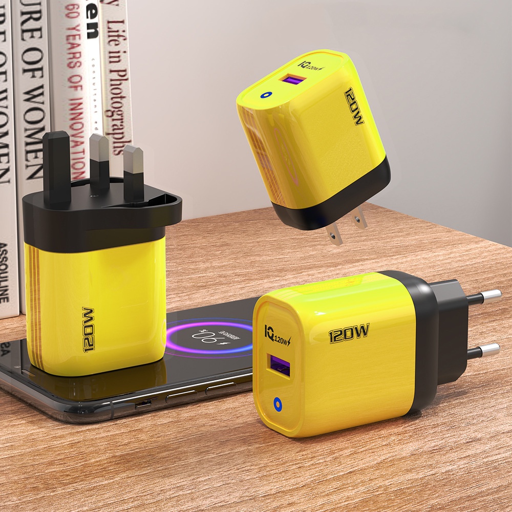 Oval-Shaped USB Wall Charger 4