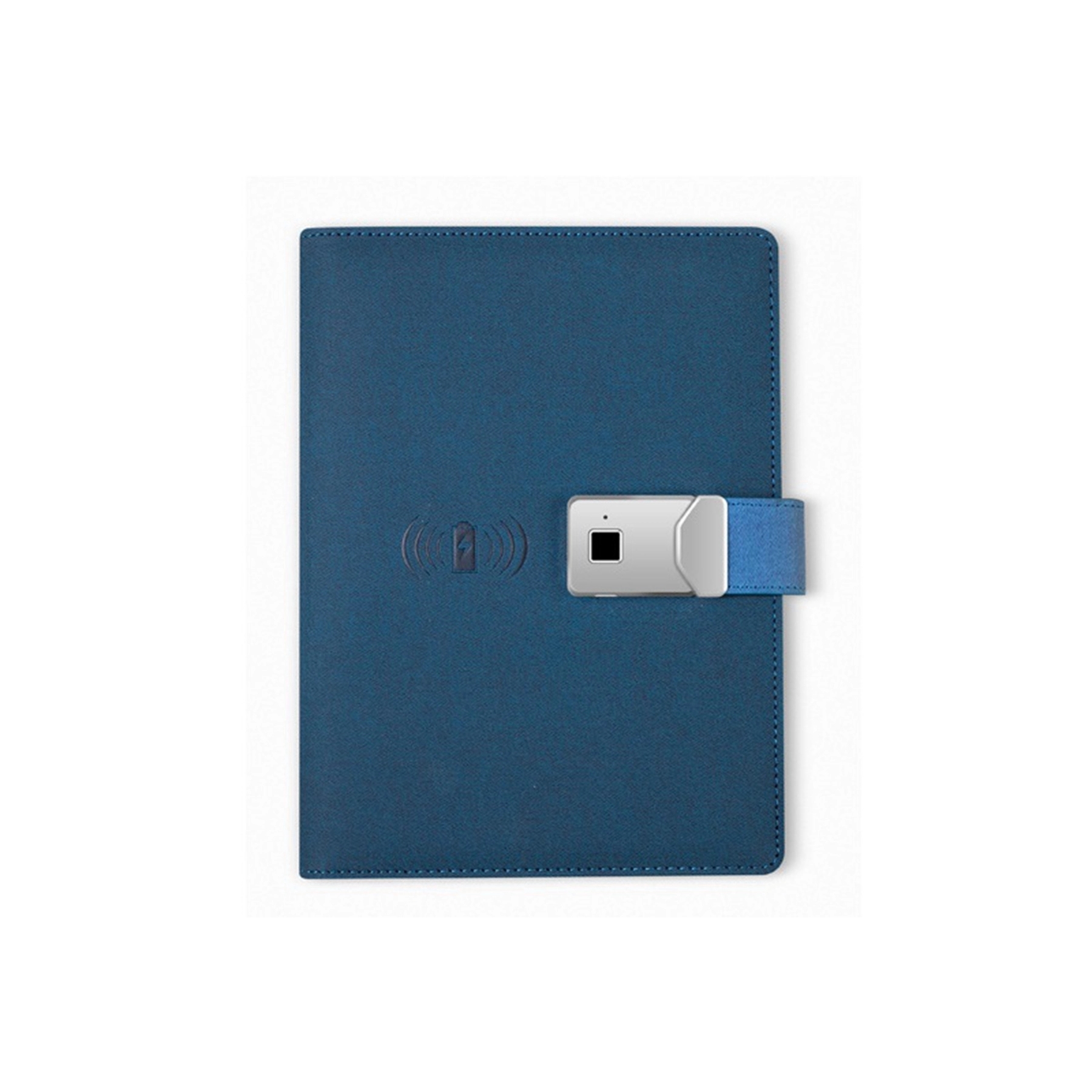 Fingerprint Lock A5 Notebook with Wireless Power Bank 1