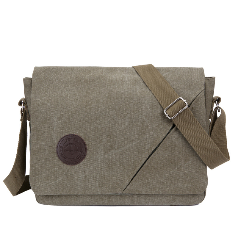Canvas Messenger Crossbody Satchel Bag 9