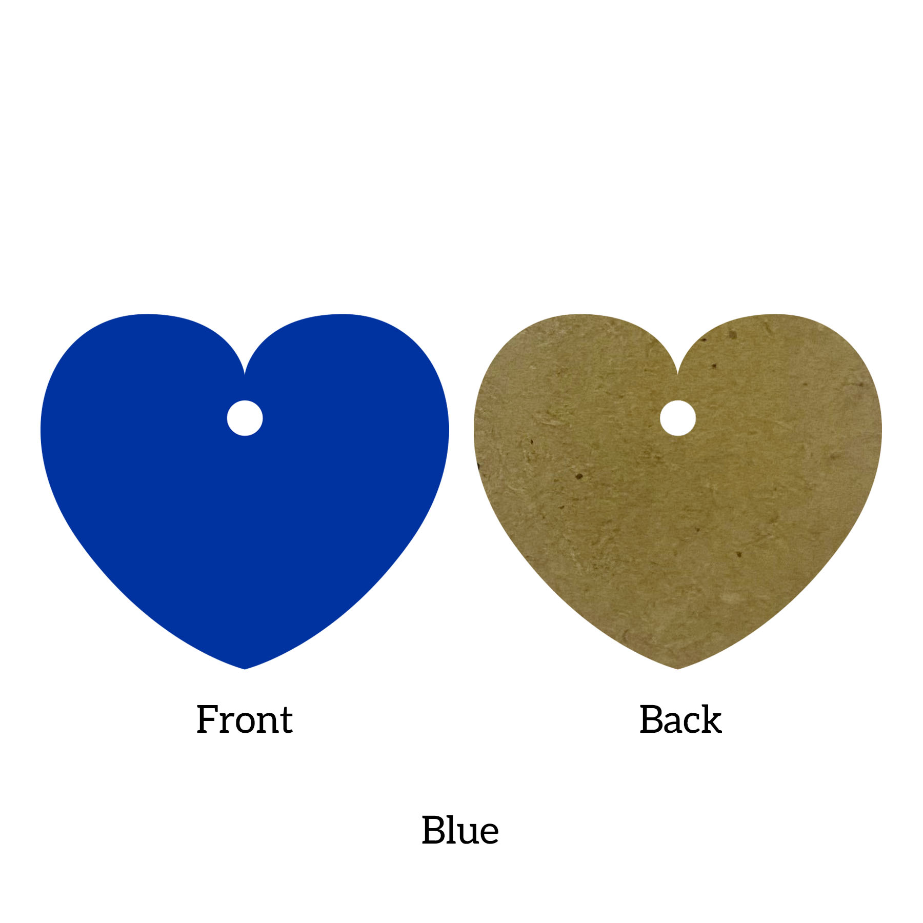 Free Shipping Solid Color Christmas Ornament - Heart 30