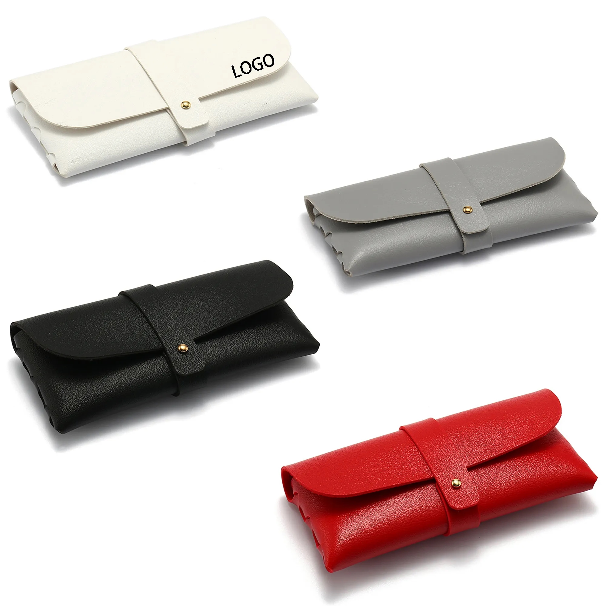PVC Soft Leather Glasses Case 2