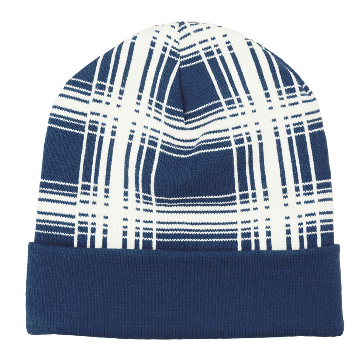 Mega-Plaid Beanie 7