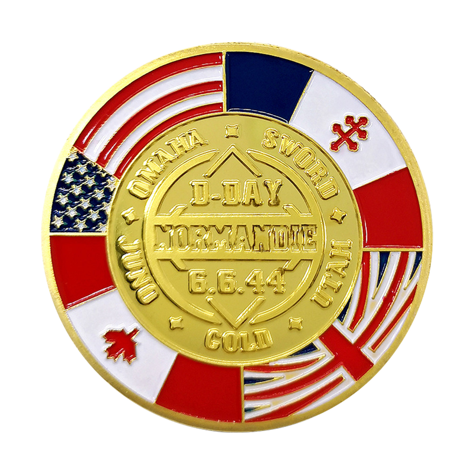 Custom Zinc Alloy Commemorative Coin 12