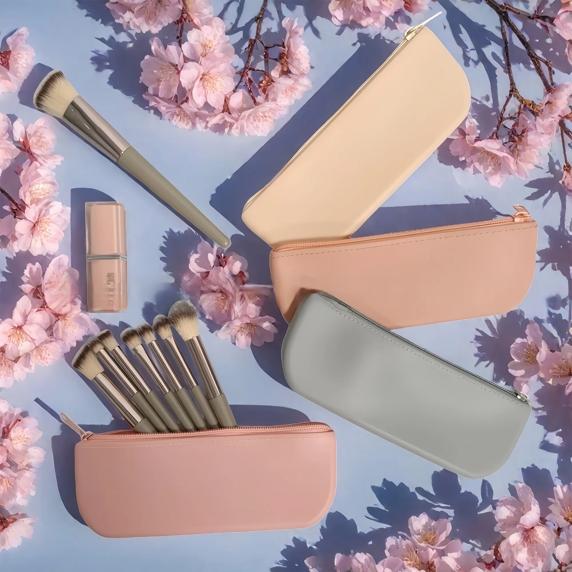 Silicone Makeup Brush Holder 8