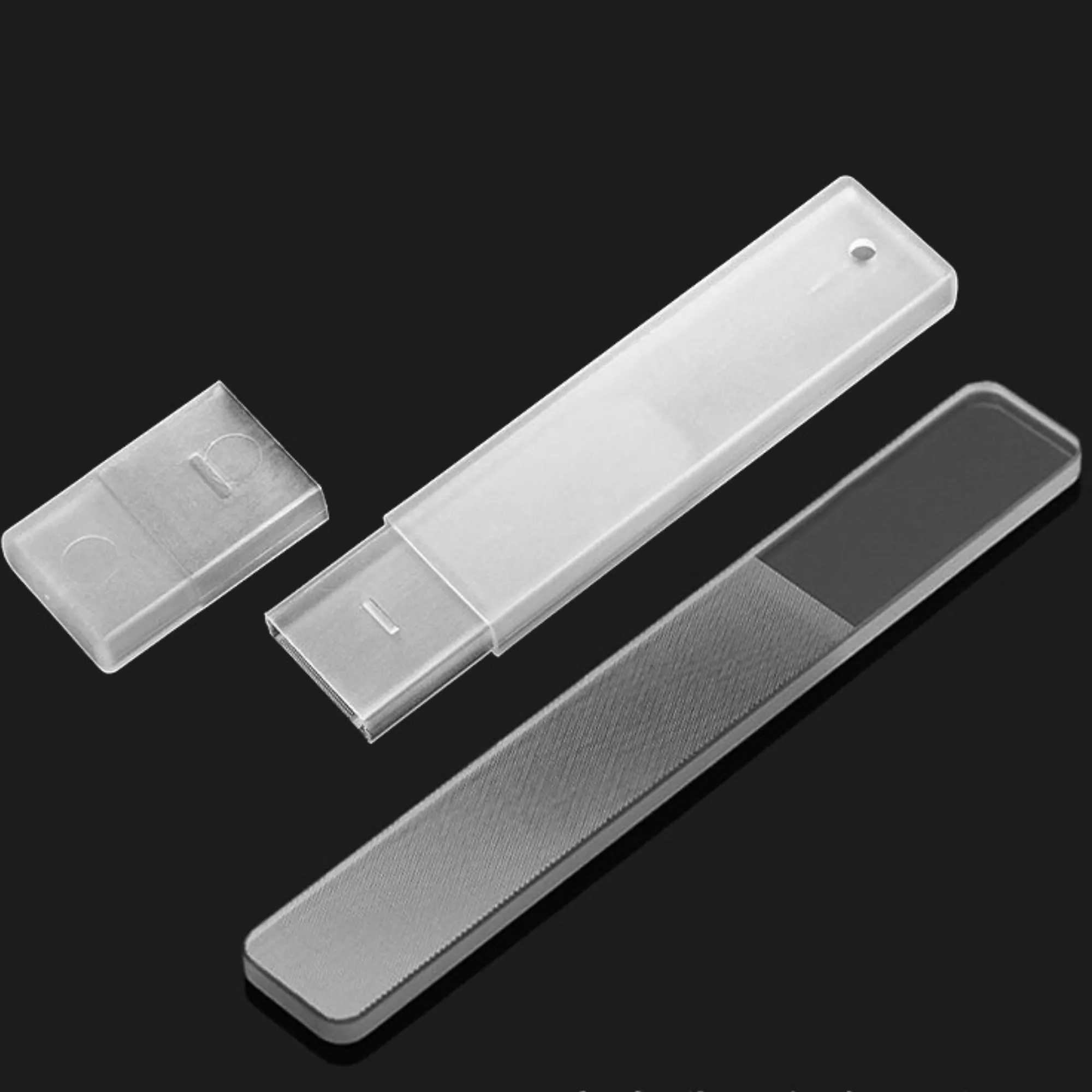 Reusable Glass Nail File Double-Sided Buffer Polisher 5