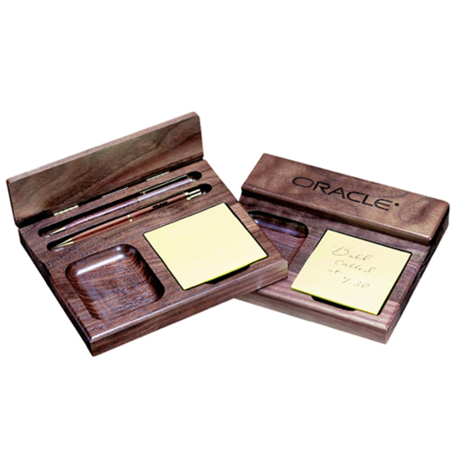 Wood Pen & Pencil Memo Set 3
