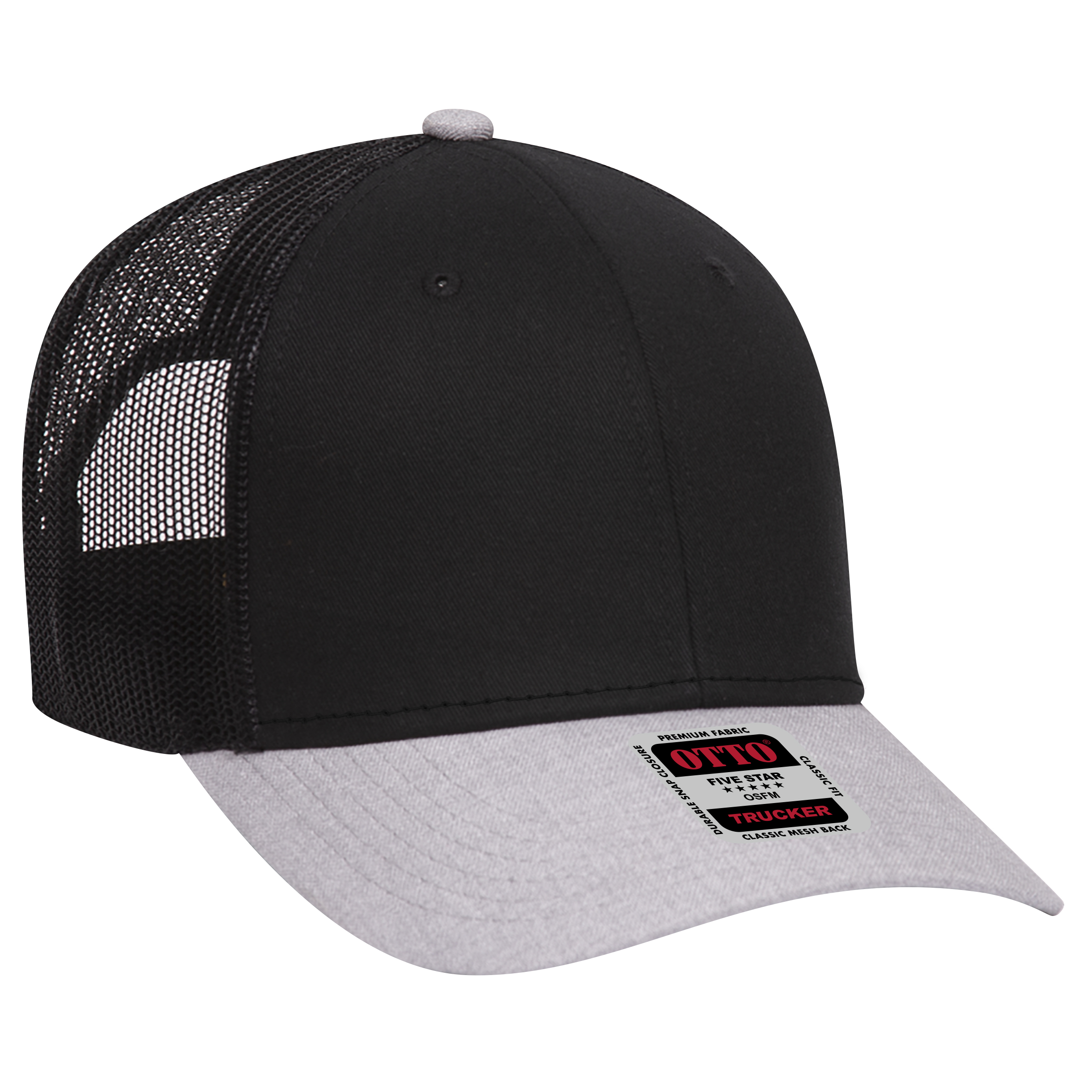 OTTO CAP® 6 Panel Low Profile Mesh Back Trucker Hat 293