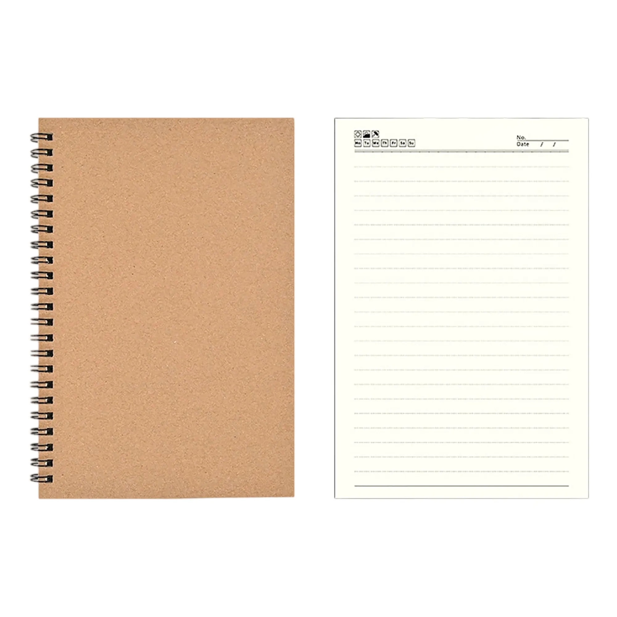 Spiral-Bound Notebook with Lined Paper 6