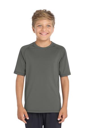 Sport-Tek Youth Rashguard Tee. YST470 9