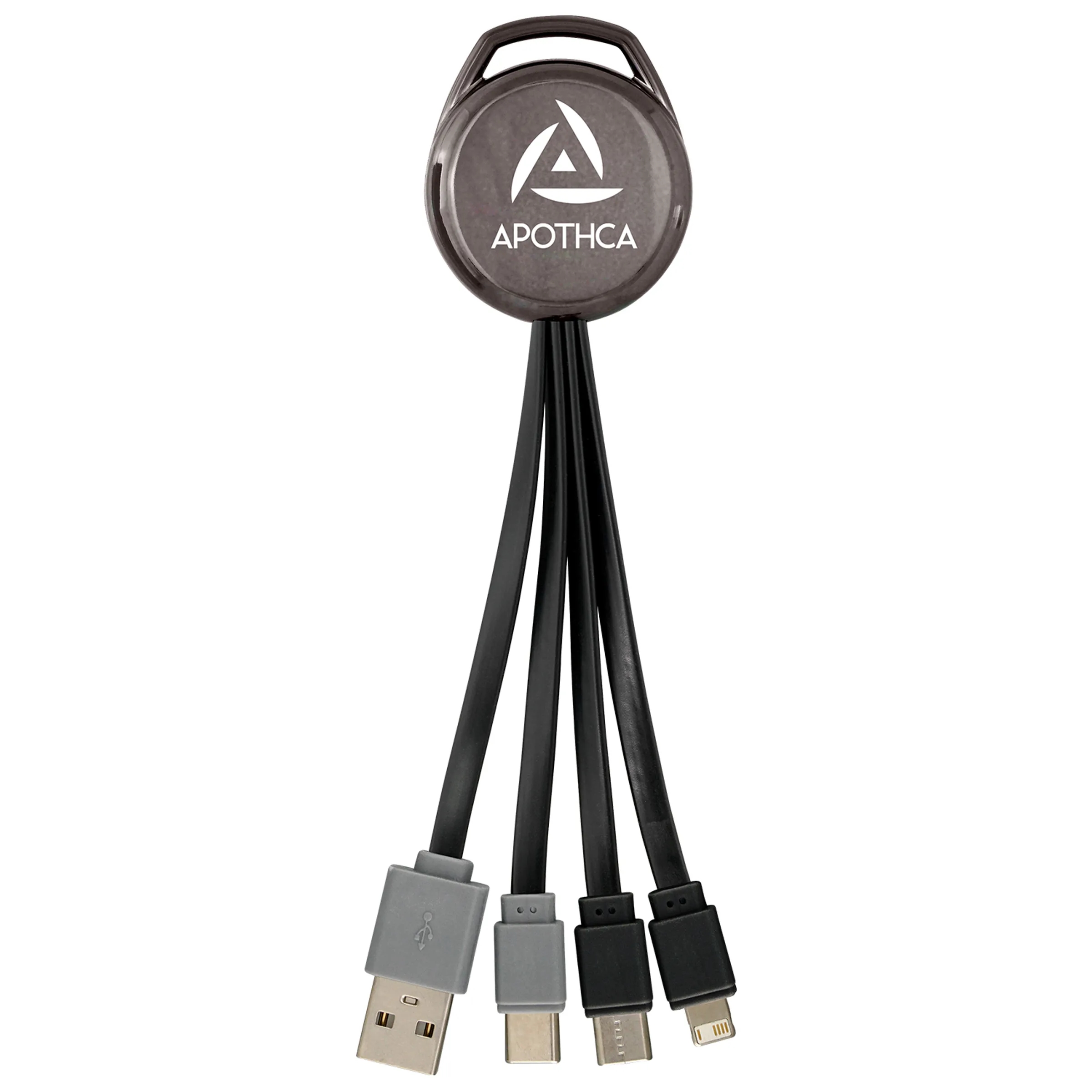 Metallic Vivid Dual Input 3-in-1 Charging Cable 14