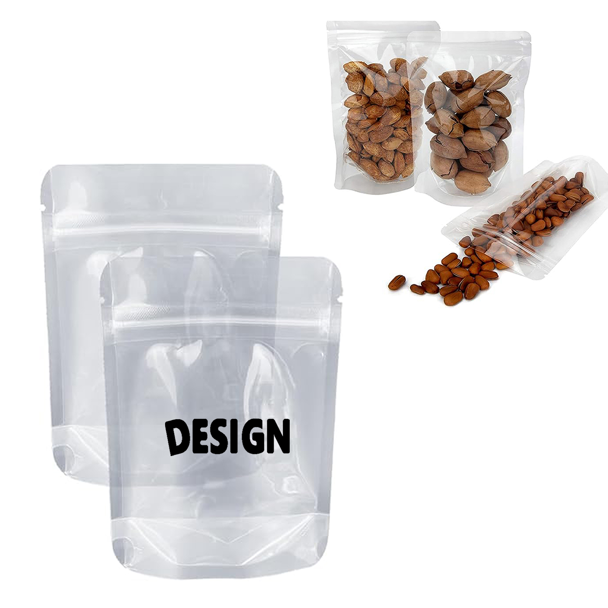 Customizable Transparent Food-Grade Storage Bags 2