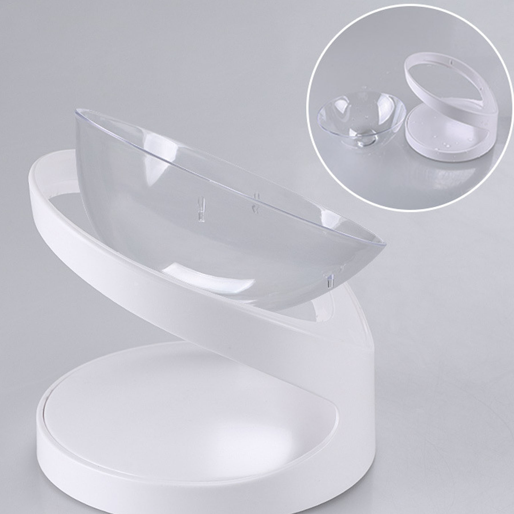 Pet Slope Transparent Bowl 6