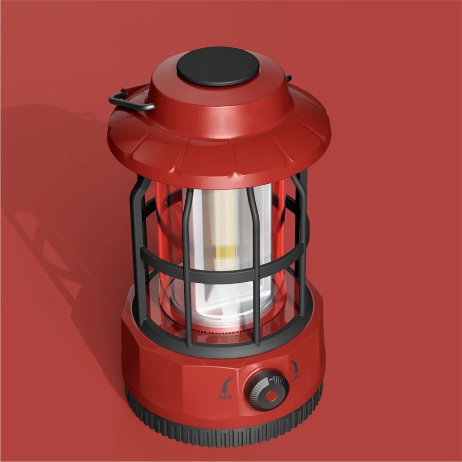 Retro Outdoor Camping Light Picnic Lantern AA/Li-ion Battery 11