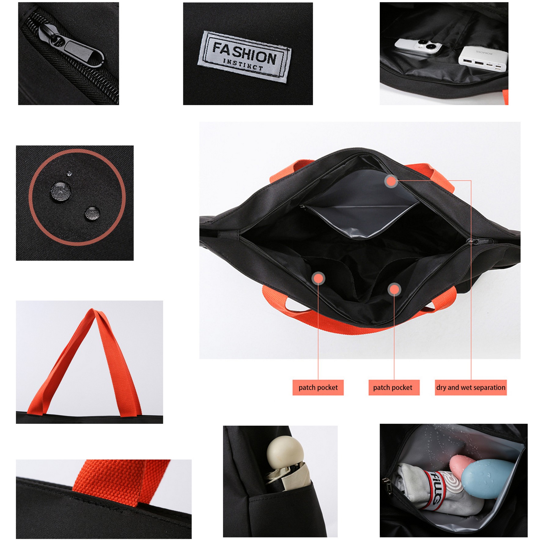 Large Capacity Multifunctional Tote Bag 3