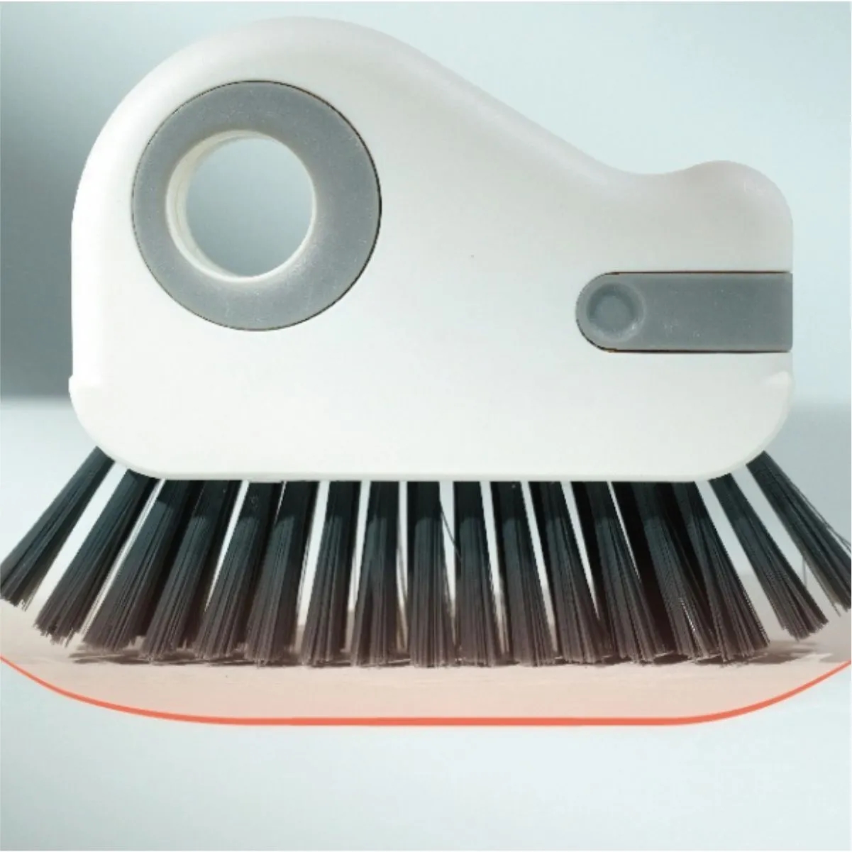 2 In 1 Window Track Groove Brush With Detachable Scraper 1