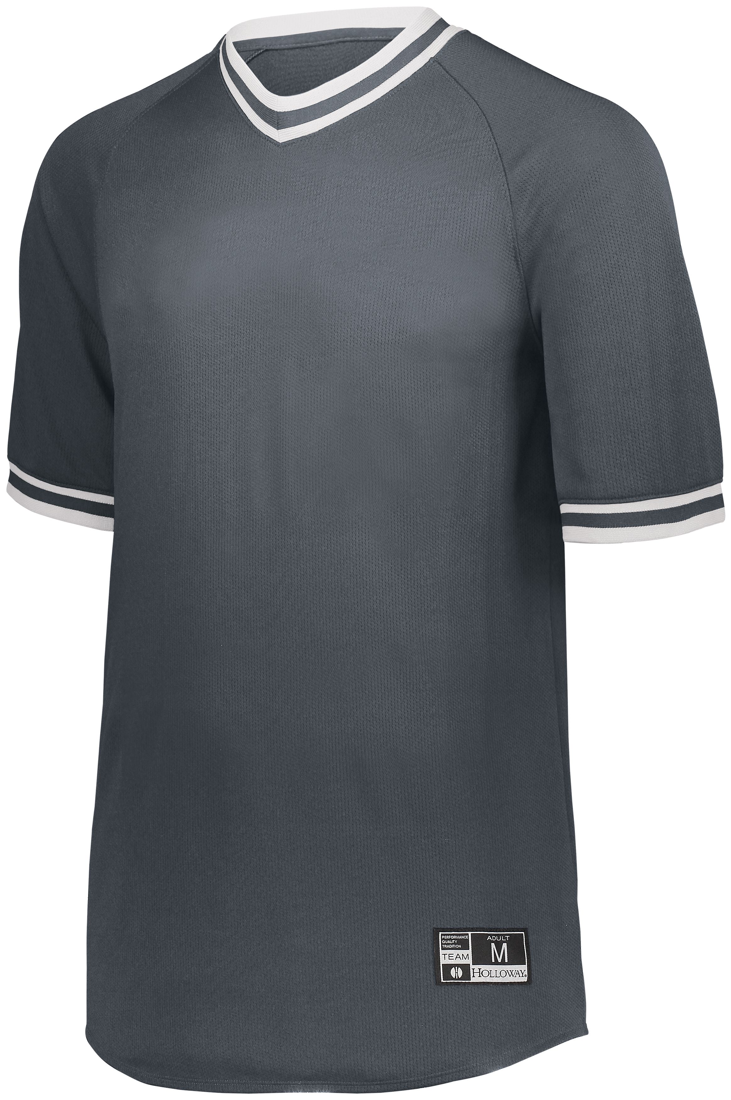 Youth Retro V-Neck Baseball Jersey 1