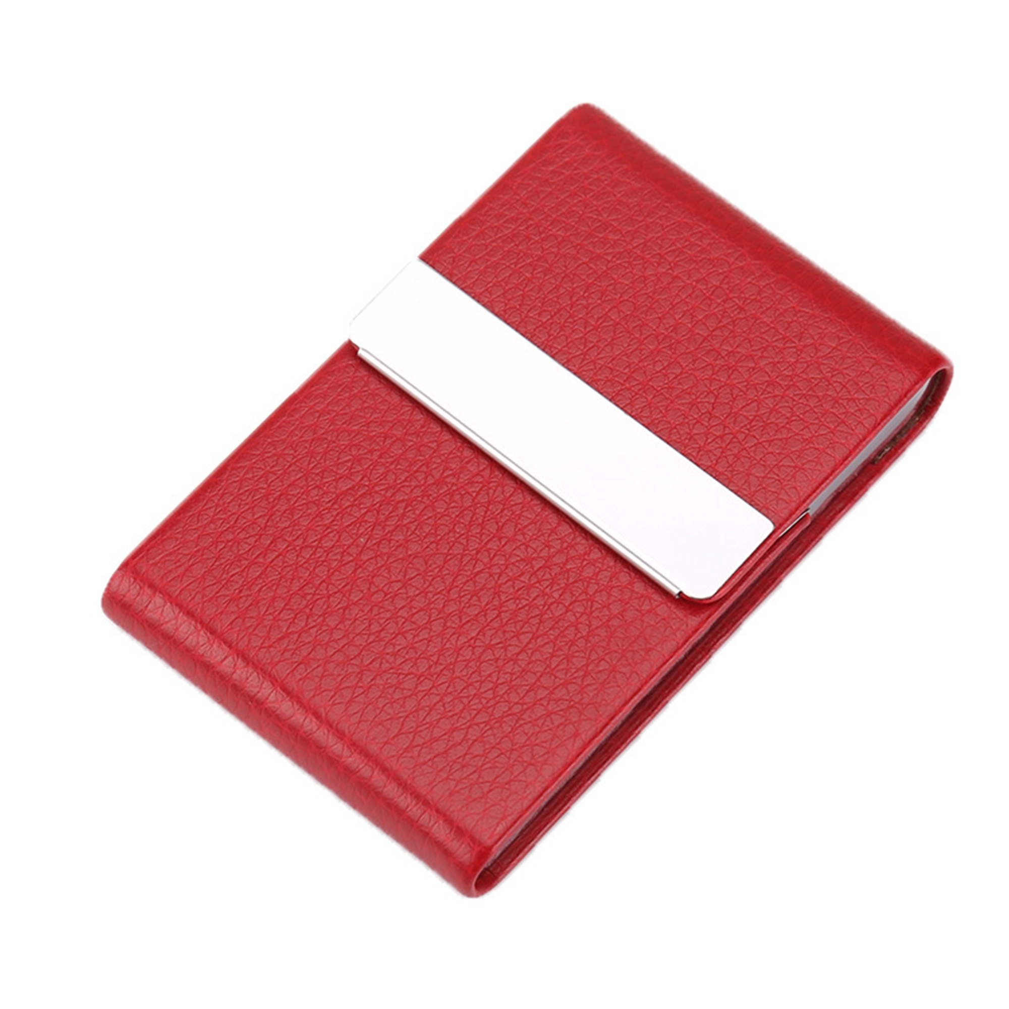 PU+ Stainless Steel Business Card Holder 9