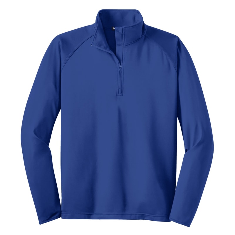 Sport-Tek Tall Sport-Wick Stretch 1/4-Zip Pullover. 14