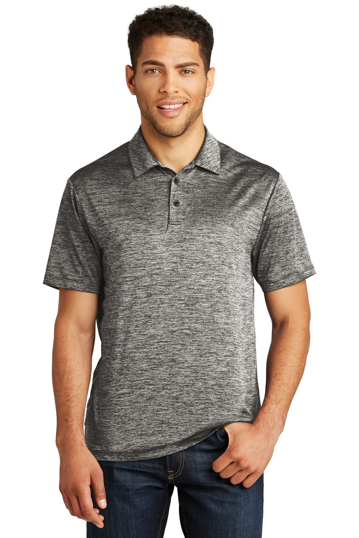 PosiCharge Electric Heather Polo