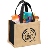 Mini Jute Gift Tote, custom tote bag with logo imprint 27