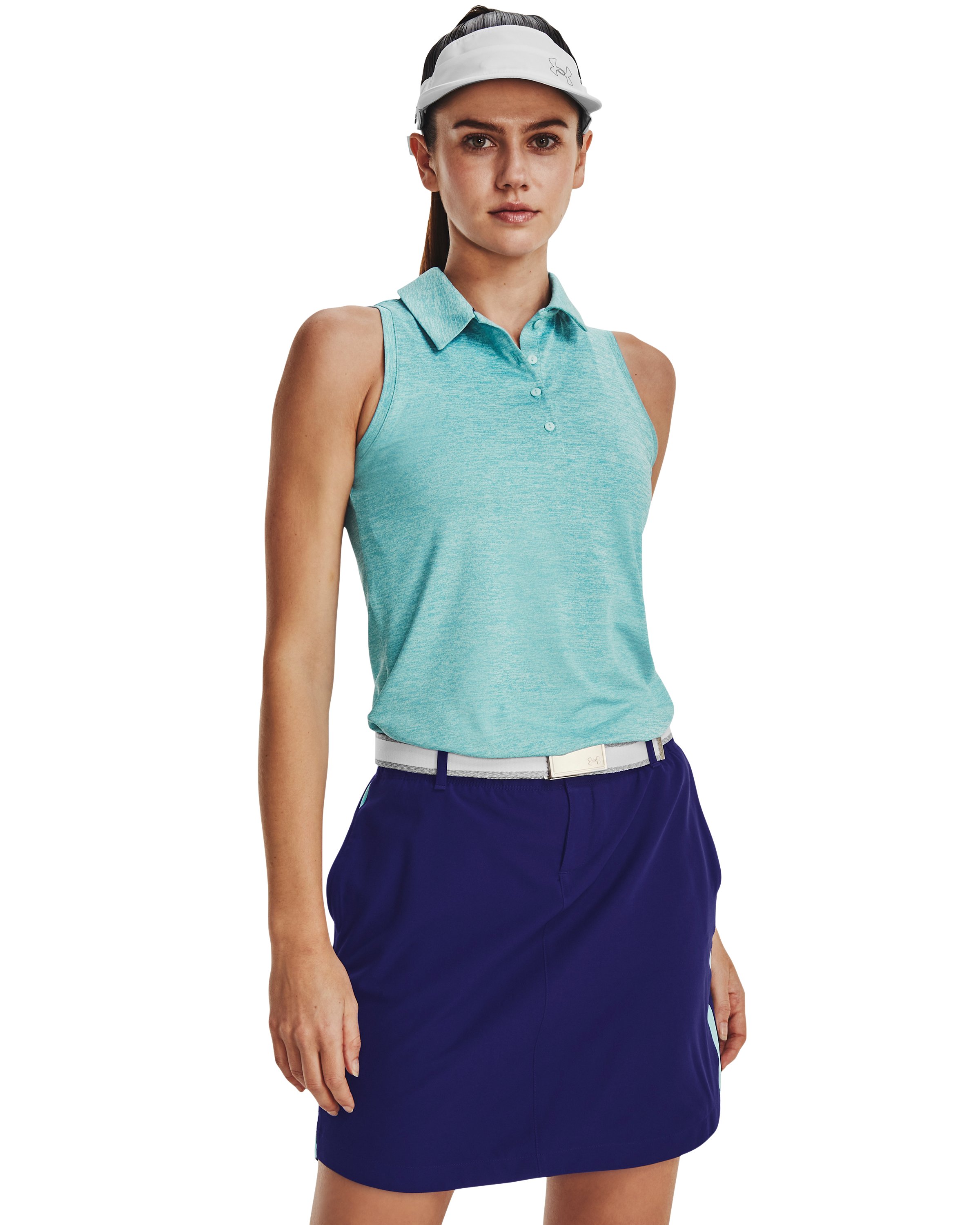 Women's UA Playoff Sleeveless Polo 6