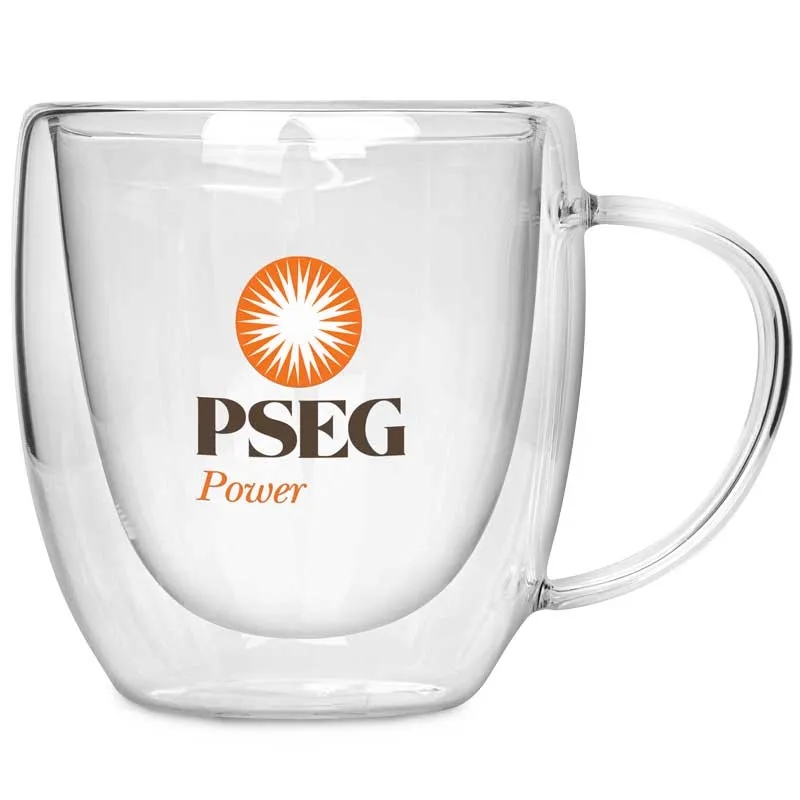 Double Wall Glass Mug 8.5 oz. 3