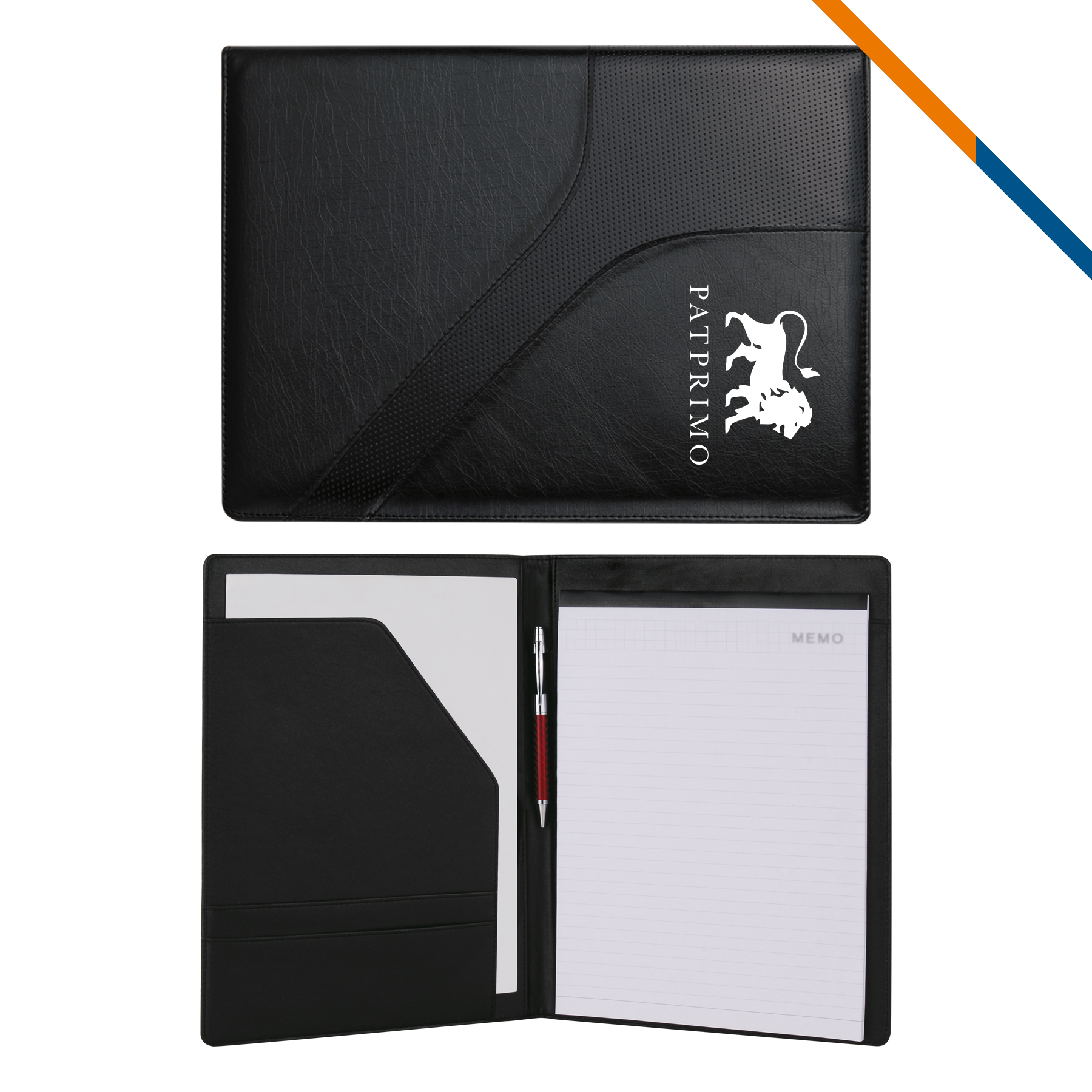JJ Leatherette Padfolio With Notepad 2