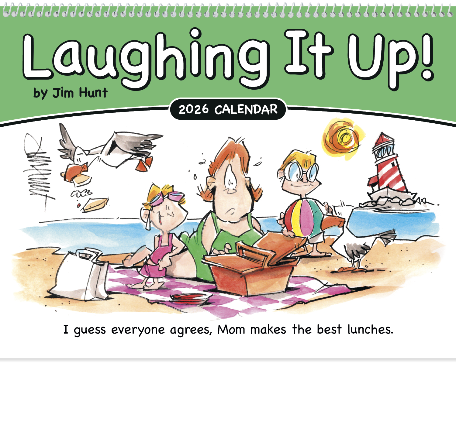 Good Value™ Laughing It Up! - Spiral Calendar 12
